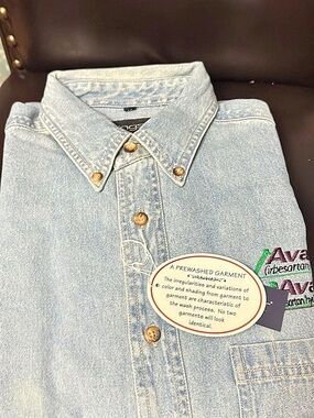 Swingster Men's Cotton Western Shirt Size Medium NWT